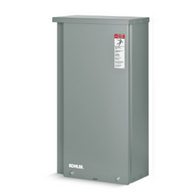 New 100 Amp Kohler RXT 100A Automatic Transfer Switch front and side view