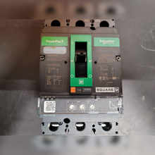 New 100 Amp Square D HDP36100CU33XTX Breaker LCB, 100A, HD, MICRO LSI, 100% Front View