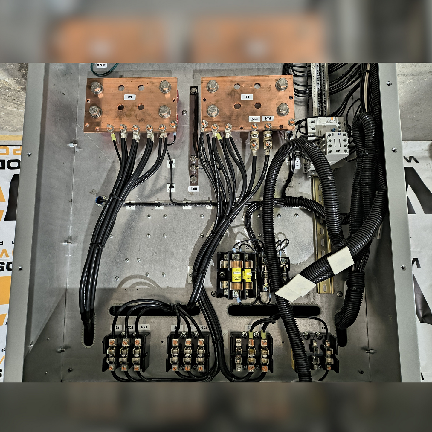 New 100 kW Avtron LSH100 Outdoor Resistive Load Bank Inside View