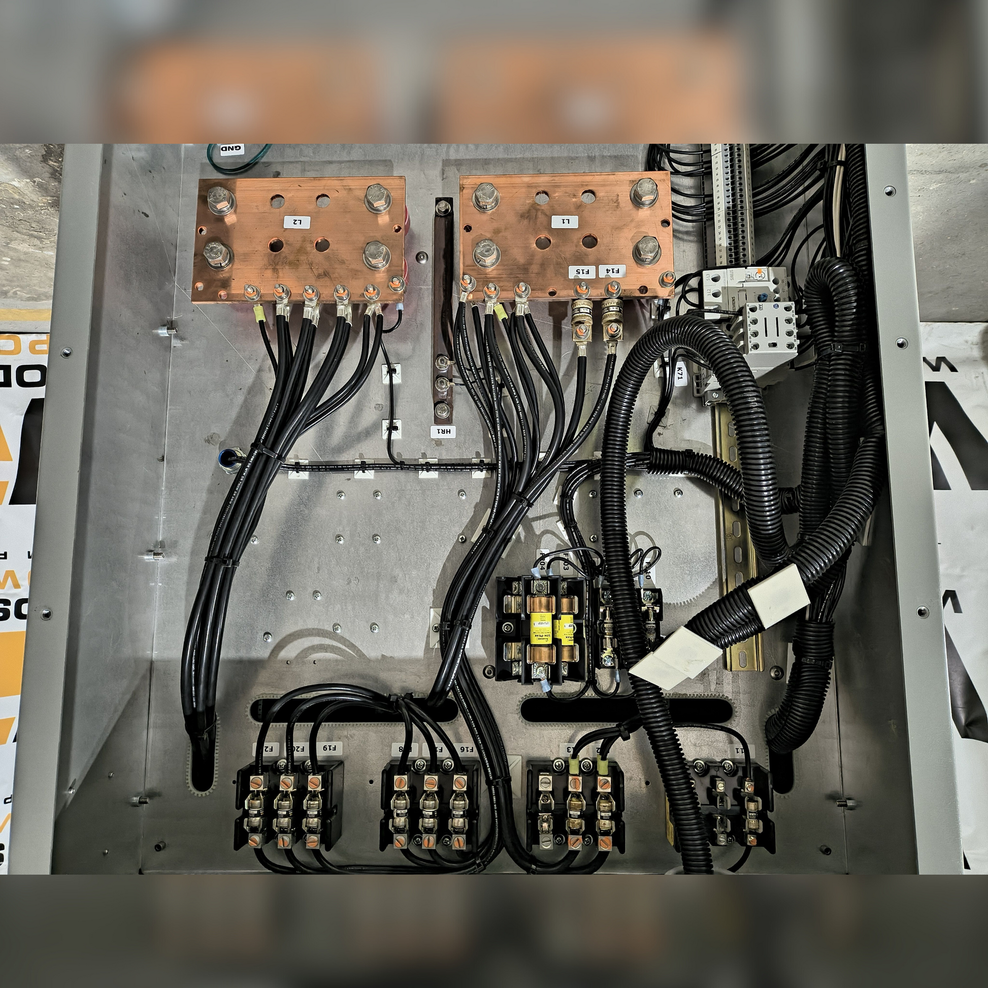New 100 kW Avtron LSH100 Outdoor Resistive Load Bank Inside View