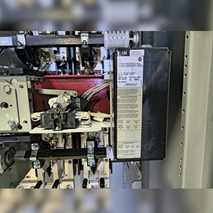 New 1600 Amp ASCO 300 Series G03ATSB31600NGXM Automatic Transfer Switch Inside View