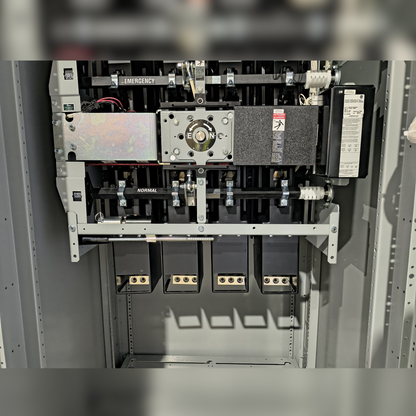 New 1600 Amp ASCO Series 300 G03ATSB31600NGXM Automatic Transfer Switch Inside View