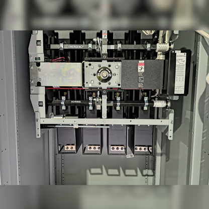 New 1600 Amp ASCO Series 300 G03ATSB31600NGXM Automatic Transfer Switch Inside View