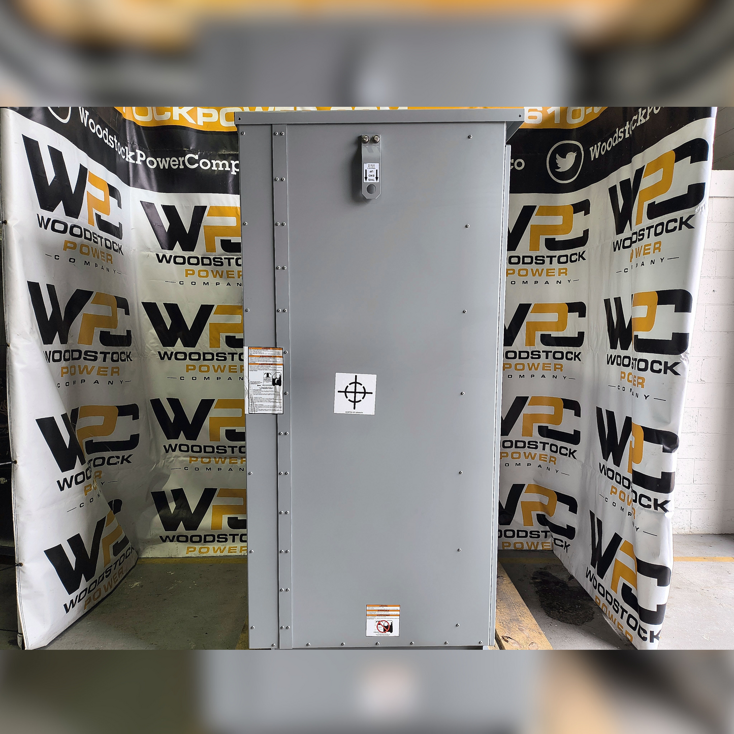 New 1600 Amp ASCO Series 300 G03ATSB31600NGXM Automatic Transfer Switch Side View