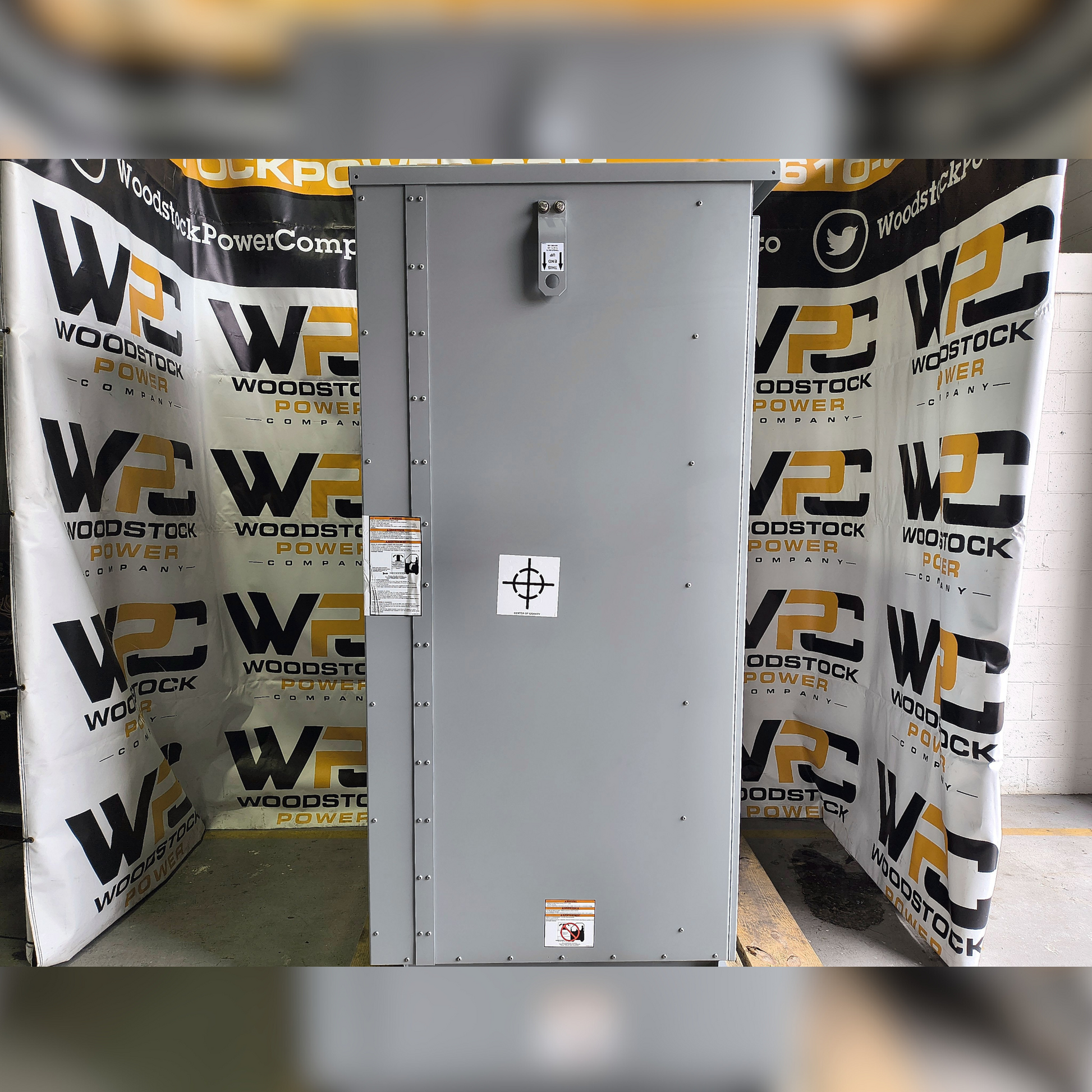 New 1600 Amp ASCO Series 300 G03ATSB31600NGXM Automatic Transfer Switch Side View