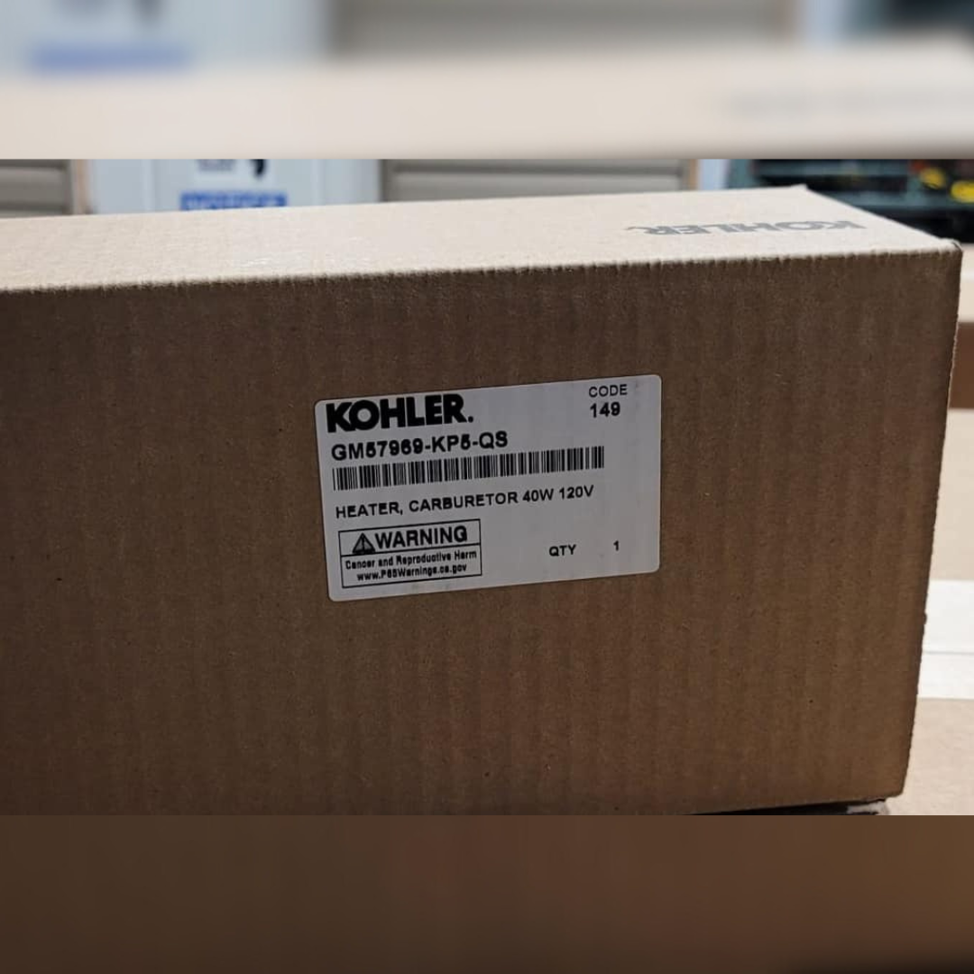 New 20 kW Kohler 20RCA Residential Natural Gas Generator sticker
