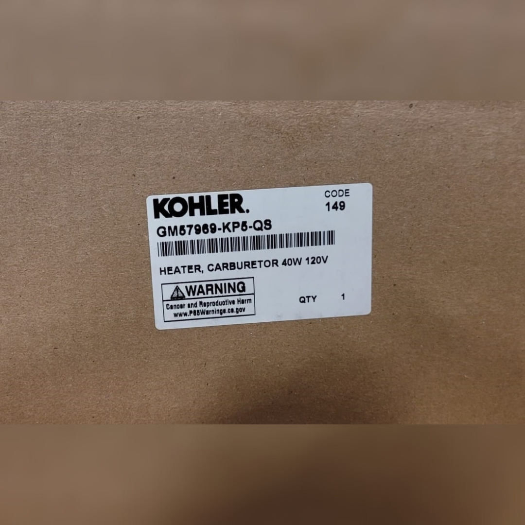 New 20 kW Kohler 20RCA Residential Natural Gas Generator sticker