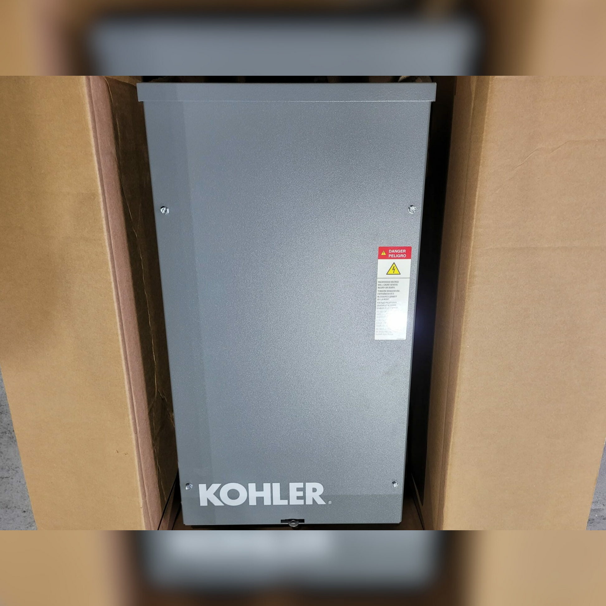 New 200 Amp Kohler RDT Automatic Transfer Switch Front View
