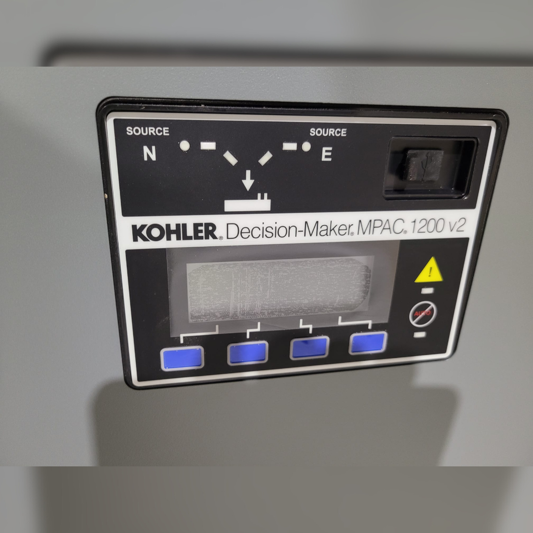 New 230 Amp Kohler KCS-AFNC-0230S Automatic Transfer Switch controls