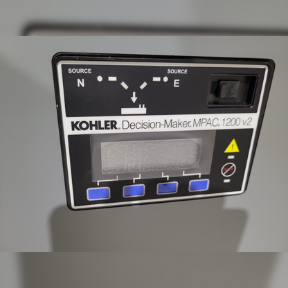 New 230 Amp Kohler KCS-AFNC-0230S Automatic Transfer Switch controls