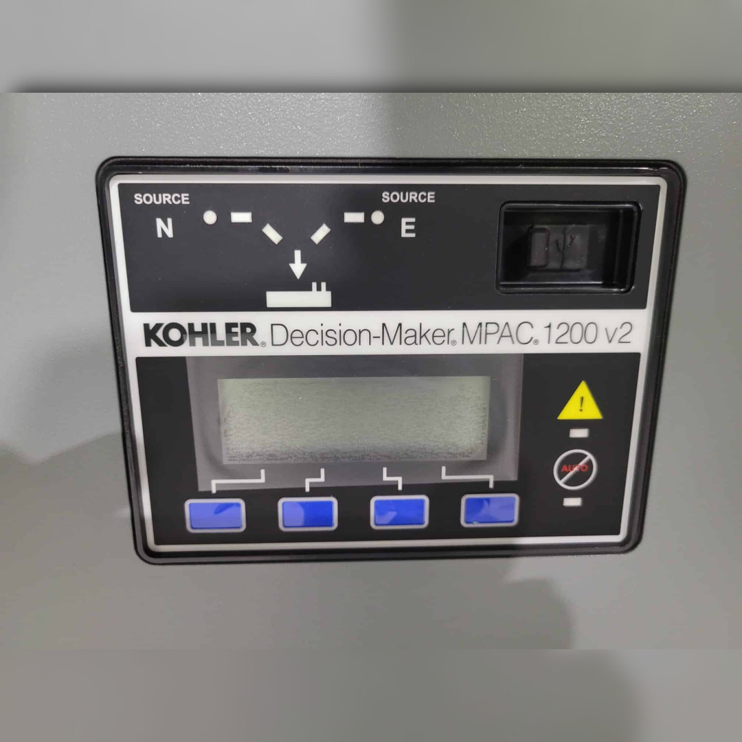 New 230 Amp Kohler KSS-AFNC-0230S Automatic Transfer Switch controls