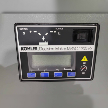 New 230 Amp Kohler KSS-AFNC-0230S Automatic Transfer Switch controls