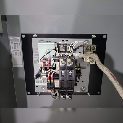 New 230 Amp Kohler KSS-AFNC-0230S Automatic Transfer Switch inside view