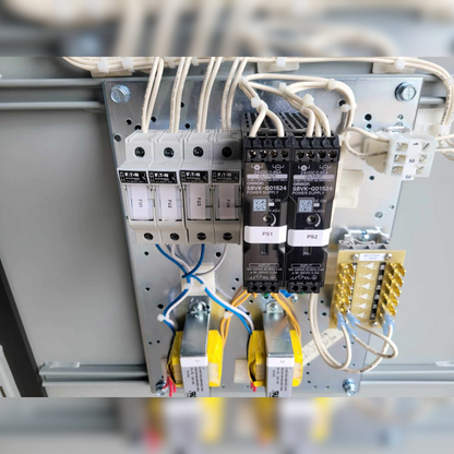 New 260 Amp ASCO 300 Series J03ATSB30260NGXF Automatic Transfer Switch inside view