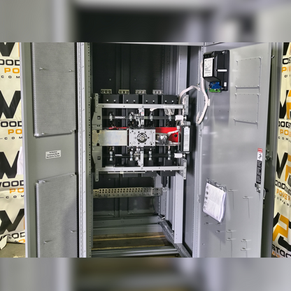 New 3000 Amp ASCO Series 300 G03ATSB33000NGXM Automatic Transfer Switch Inside View