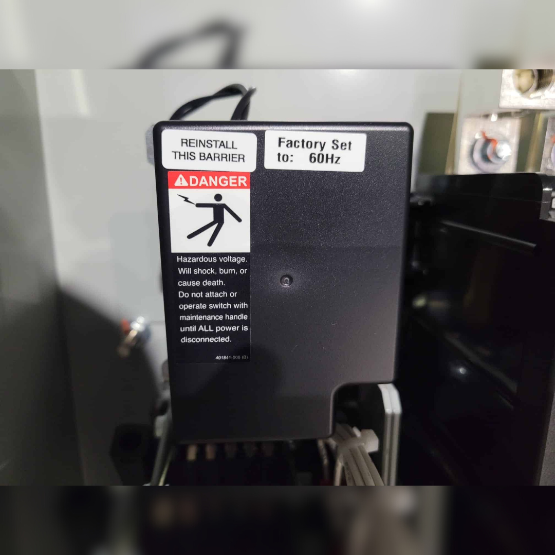 New 400 Amp ASCO J03ATSB30400NGXF Automatic Transfer Switch danger sticker