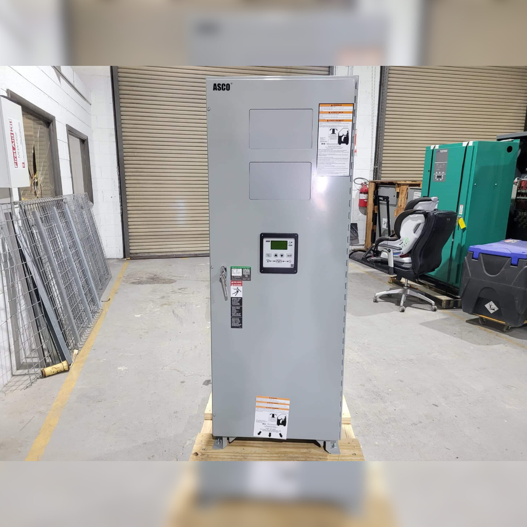 New 400 Amp ASCO J03ATSB30400NGXF Automatic Transfer Switch front view