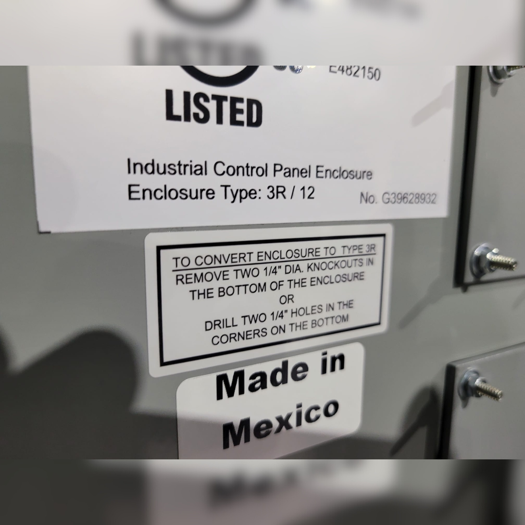 New 400 Amp ASCO J03ATSB30400NGXF Automatic Transfer Switch sticker