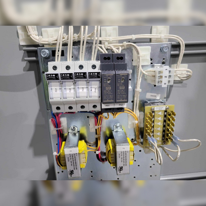 New 800 Amp ASCO 300 Series H03ATSB30800NGXF inside view