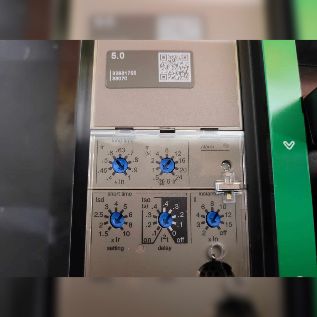 New 800 Amp Square D PGP36080CU33A LSI Breaker controls