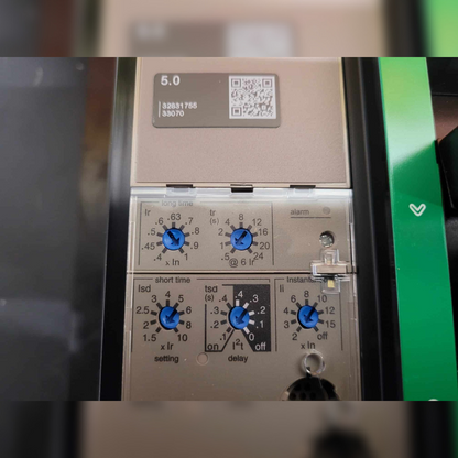 New 800 Amp Square D PGP36080CU33A LSI Breaker controls