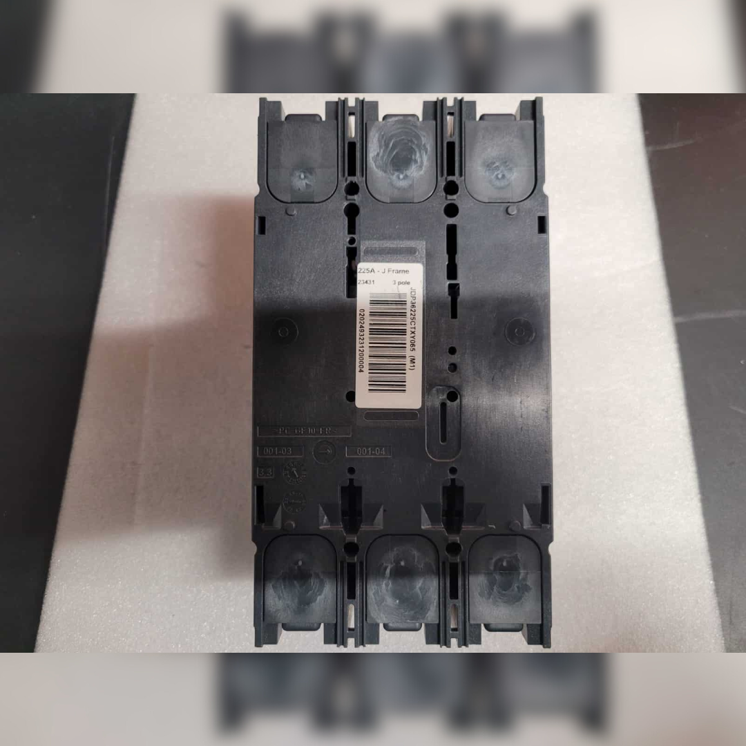 Surplus 225 Amp Square D JDP36225CTX Breaker back view