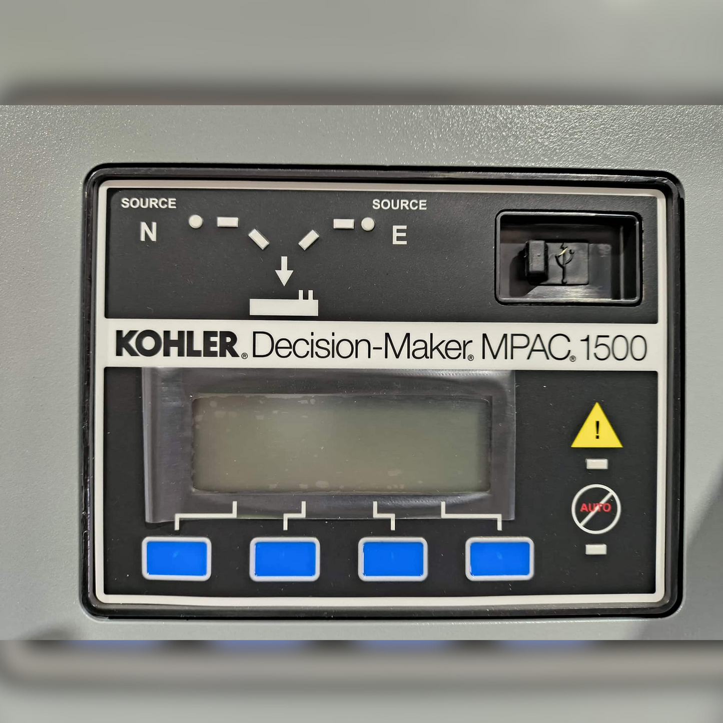 Used 1000 Amp Kohler KEP-DFTC-1000S-PN Service Entrance Rated Automatic Transfer Switch Controls