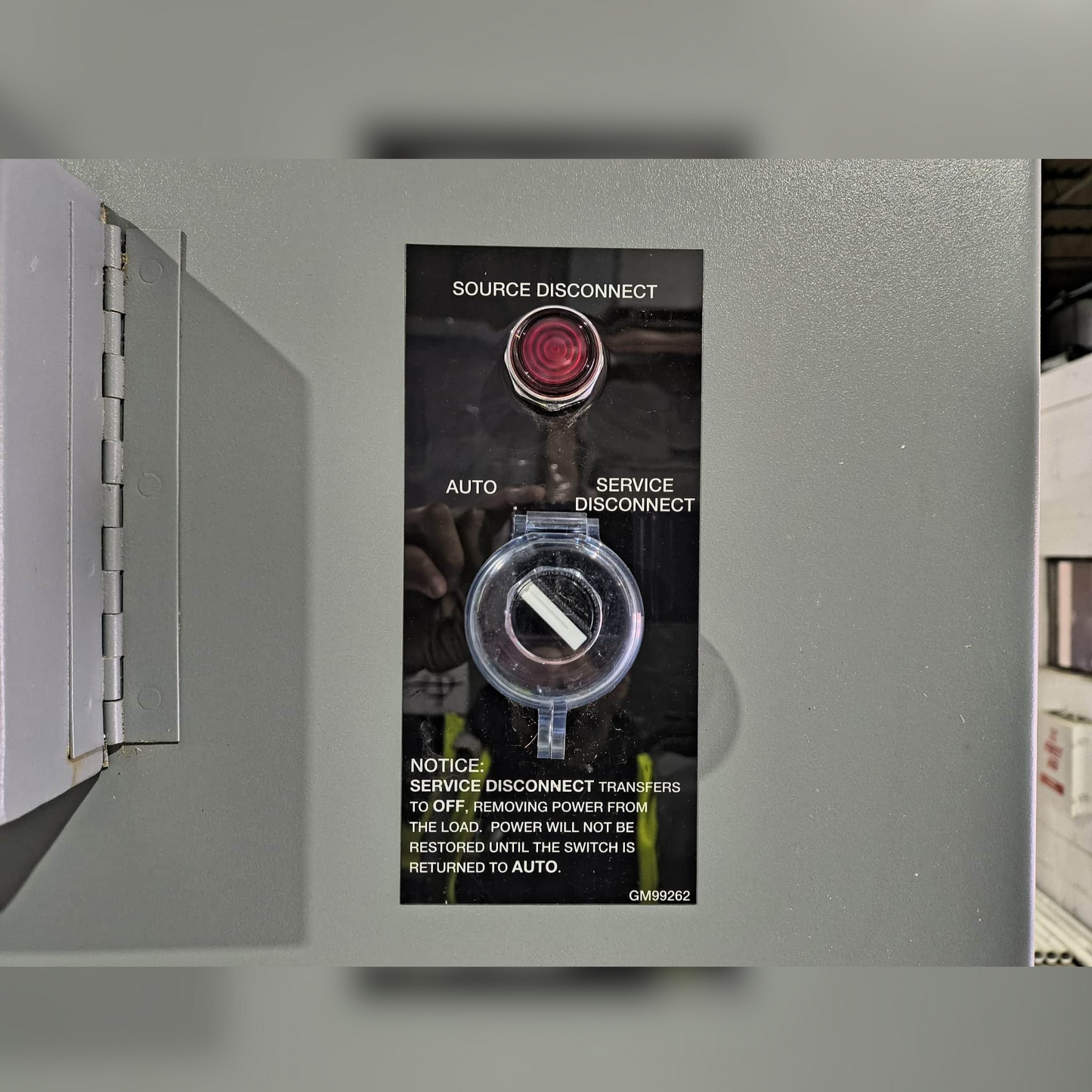 Used 1000 Amp Kohler KEP-DFTC-1000S-PN Service Entrance Rated Automatic Transfer Switch Controls