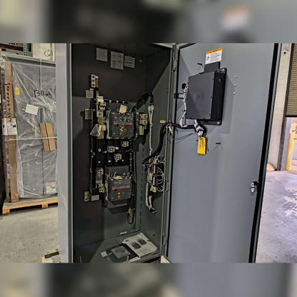 Used 1000 Amp Kohler KEP-DFTC-1000S-PN Service Entrance Rated Automatic Transfer Switch Inside View