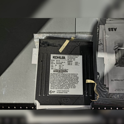 Used 1000 Amp Kohler KEP-DFTC-1000S-PN Service Entrance Rated Automatic Transfer Switch Part