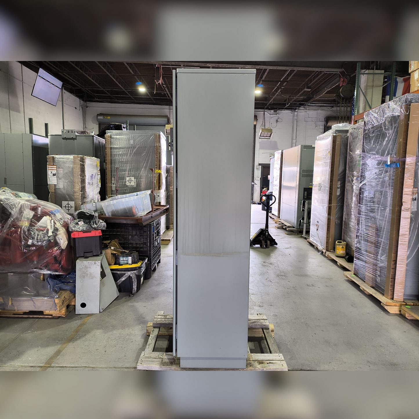 Used 1000 Amp Kohler KEP-DFTC-1000S-PN Service Entrance Rated Automatic Transfer Switch Side View