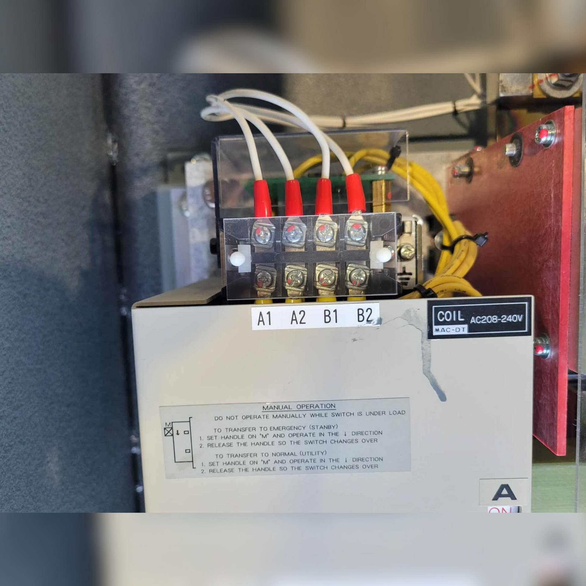 Used 1000 Amp Kohler KSS-DCTA-1000S Automatic Transfer Switch Part