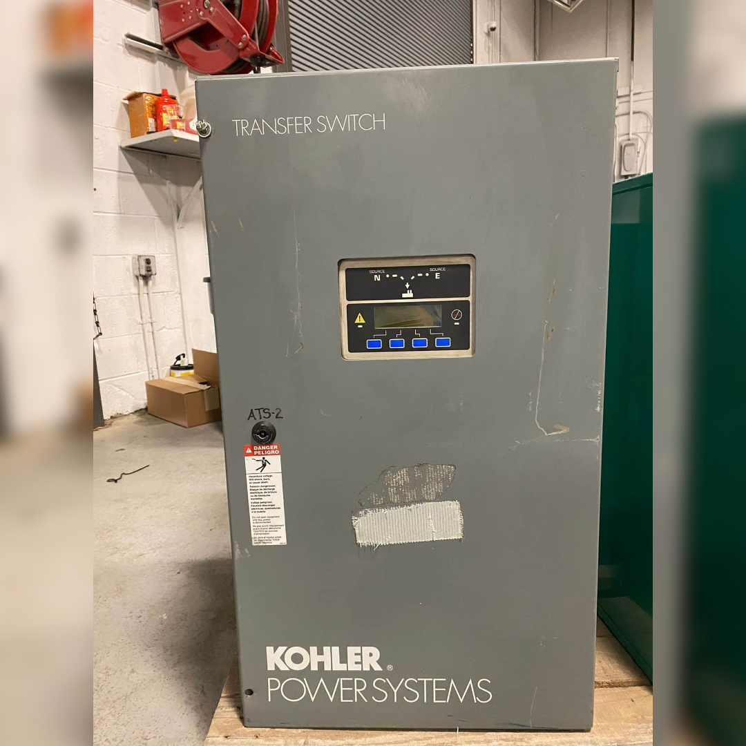 Used 104 Amp Kohler GM23274 Automatic Transfer Switch front view