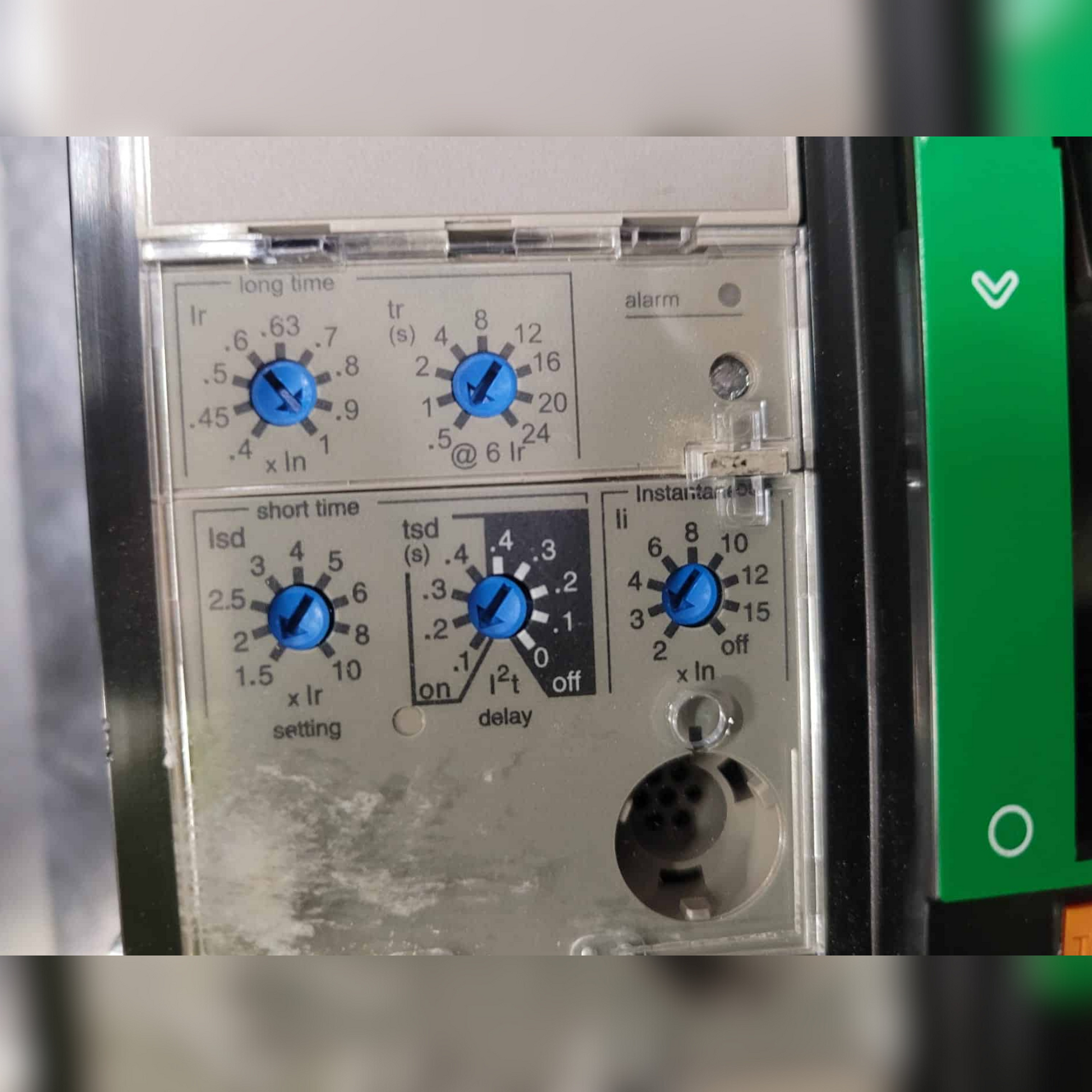 Used 1200 Amp Square D PGP36120CU33A LSI Breaker Controls