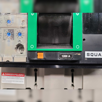 Used 1200 Amp Square D PGP36120CU33A LSI Breaker part
