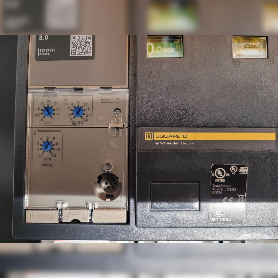 Used 1200 Amp Square D PJP36120CU31A Breaker controls
