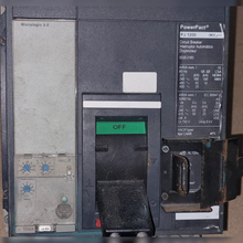 Used 1200 Amp Square D PJP36120U31E Breaker front view