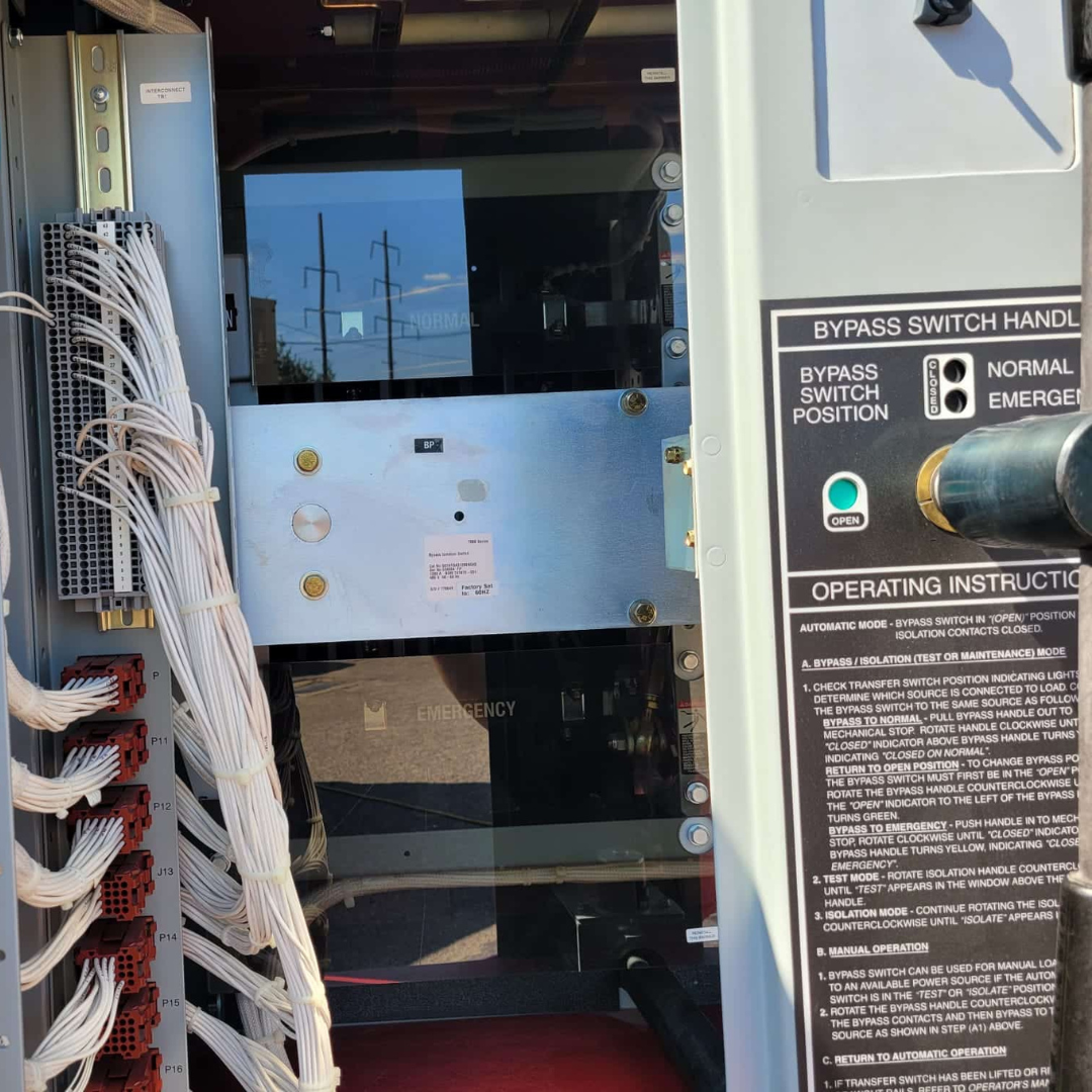Used 200 amp ASCO G07APBA31200N5XC Automatic Transfer Switch