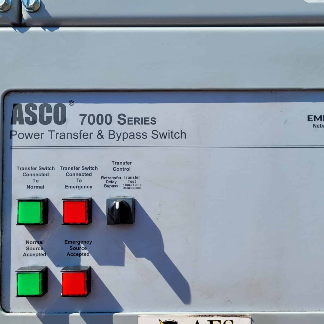 Used 200 amp ASCO G07APBA31200N5XC Automatic Transfer Switch