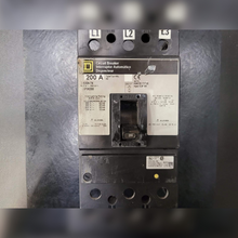 Used 200 Amp Square D KAP36200 Breaker Front View
