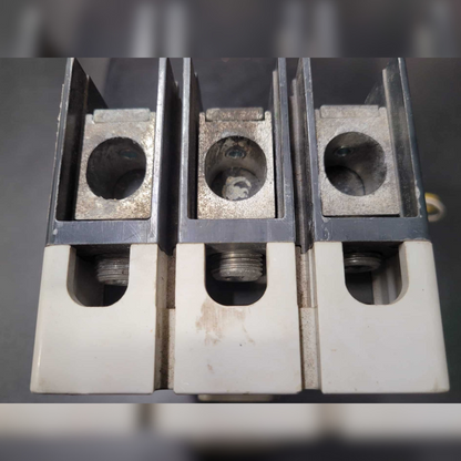 Used 250 Amp EATON JG3250S46 Breaker Top View