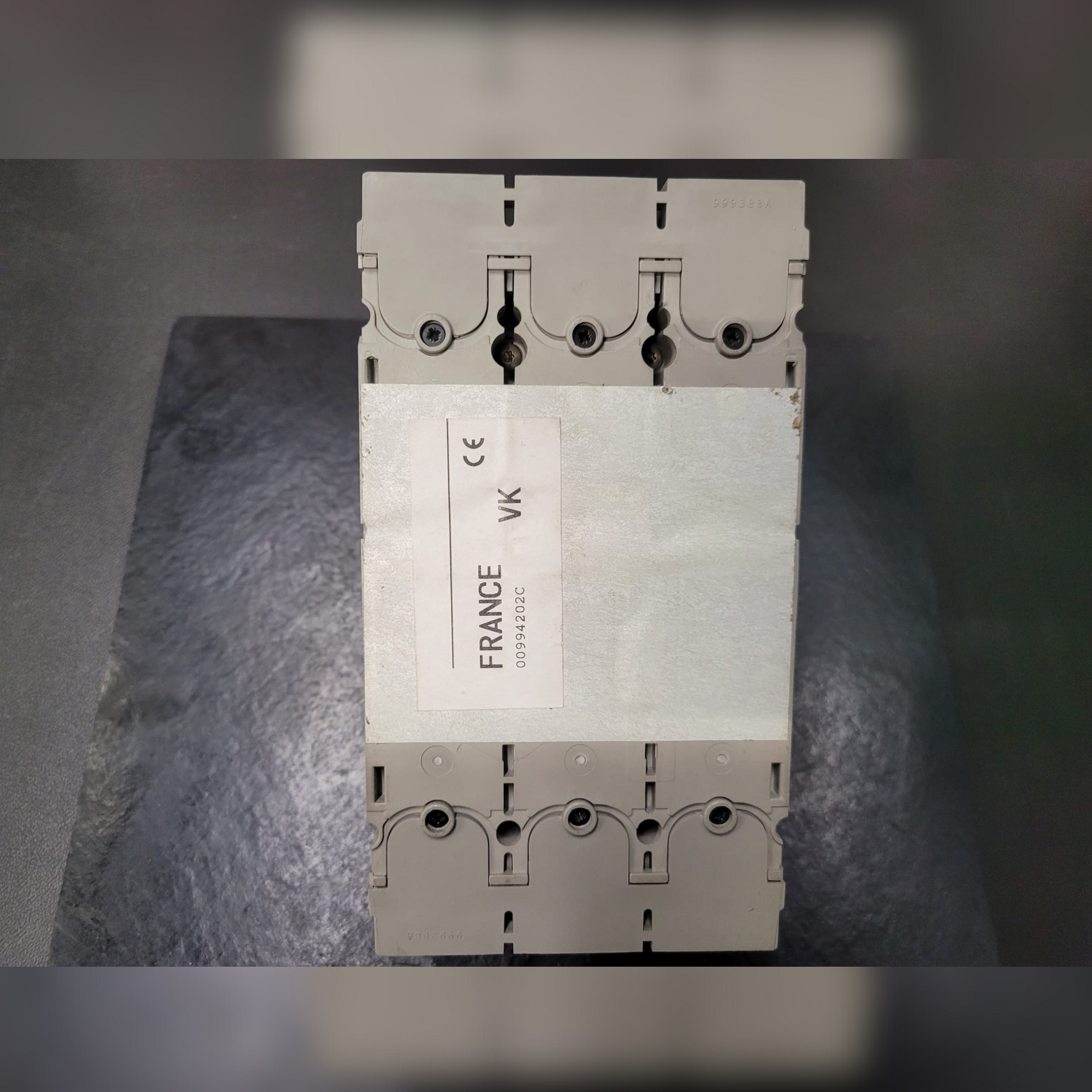 Used 250 Amp Merlin Gerin NSF250 N Breaker Back View