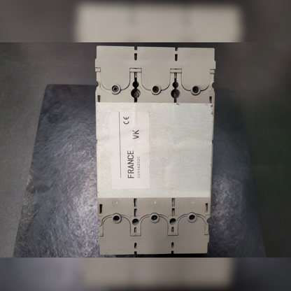 Used 250 Amp Merlin Gerin NSF250 N Breaker Back View