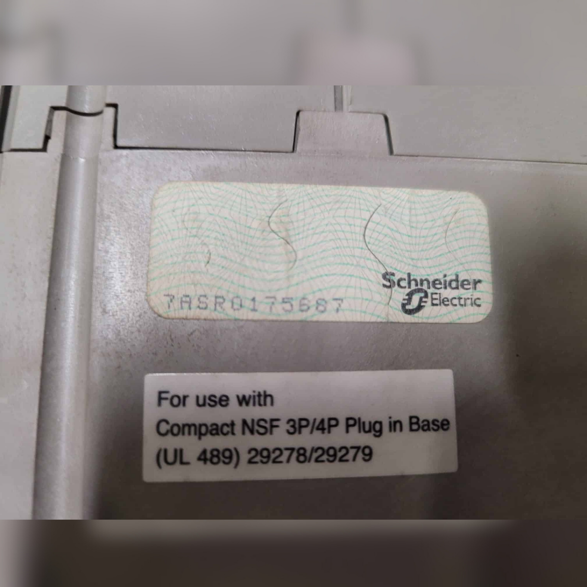 Used 250 Amp Merlin Gerin NSF250 N Breaker Stickers