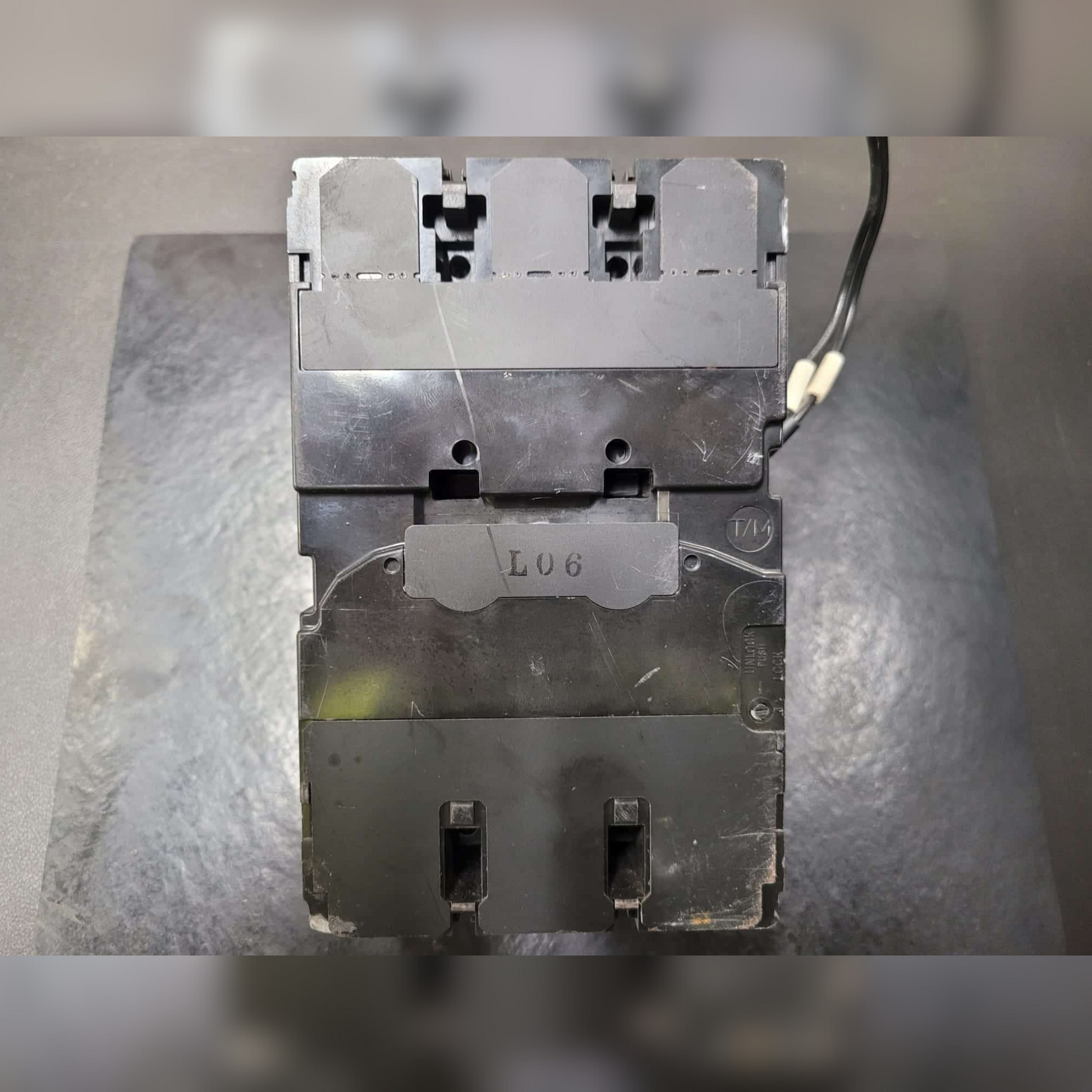 Used 250 Amp Terasaki TemBreak XS250NJ Breaker Back View