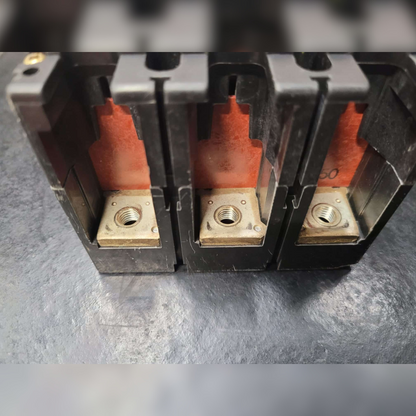 Used 250 Amp Terasaki TemBreak XS250NJ Breaker Bottom View