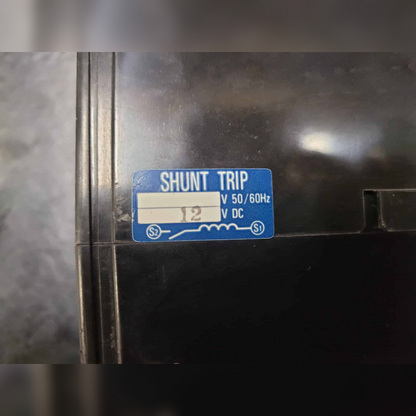 Used 250 Amp Terasaki TemBreak XS250NJ Breaker Sticker