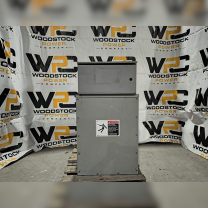 Used 50 kW Avtron LSH50 Outdoor Resistive Load Bank Front View