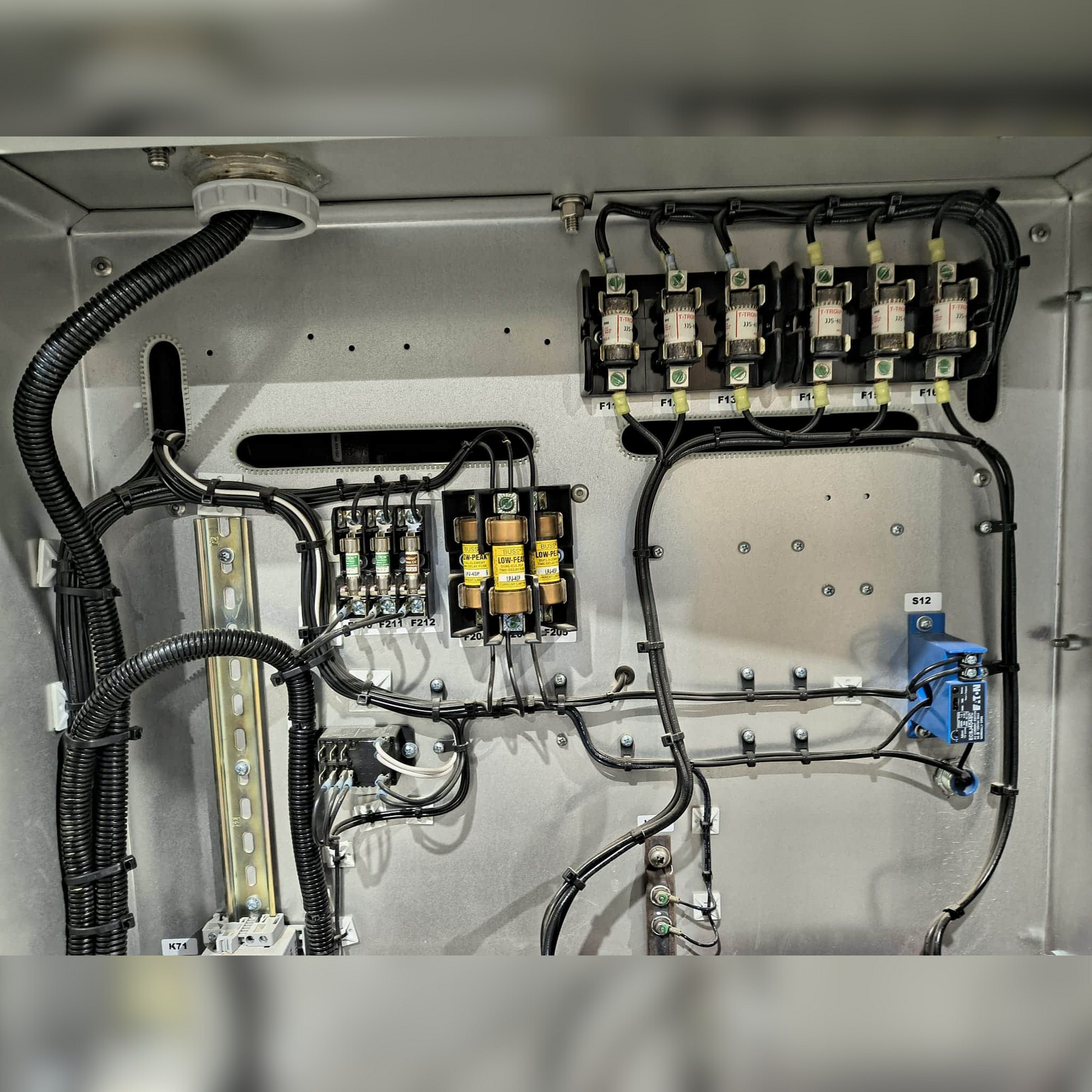 Used 50 kW Avtron LSH50 Outdoor Resistive Load Bank Inside View