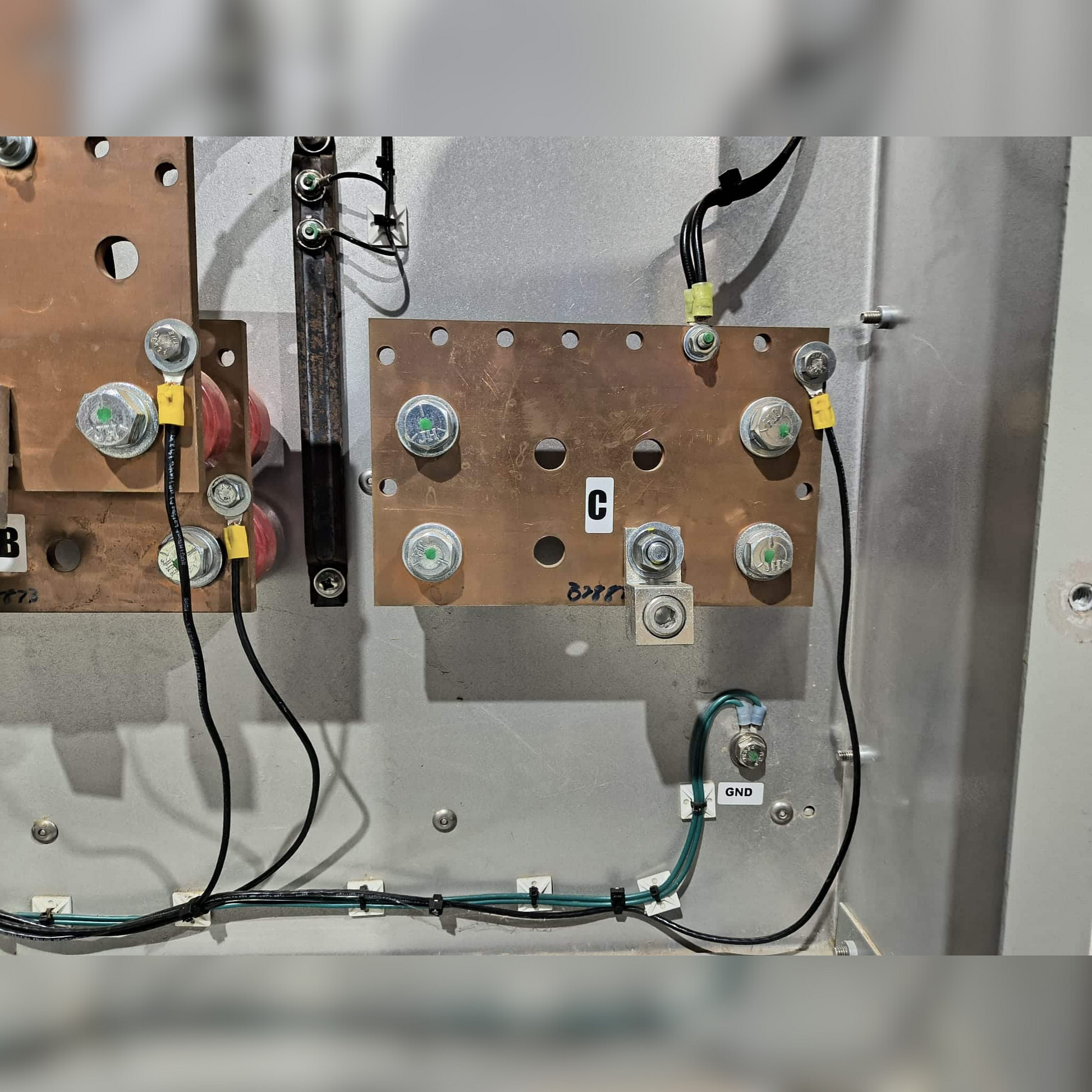 Used 50 kW Avtron LSH50 Outdoor Resistive Load Bank Inside View